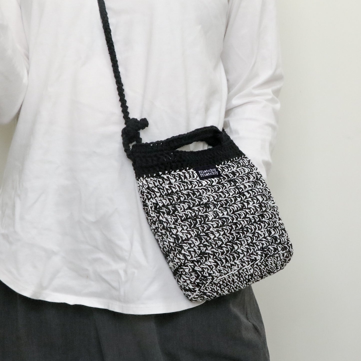 混色日常斜孭袋 Mini Tote Bag