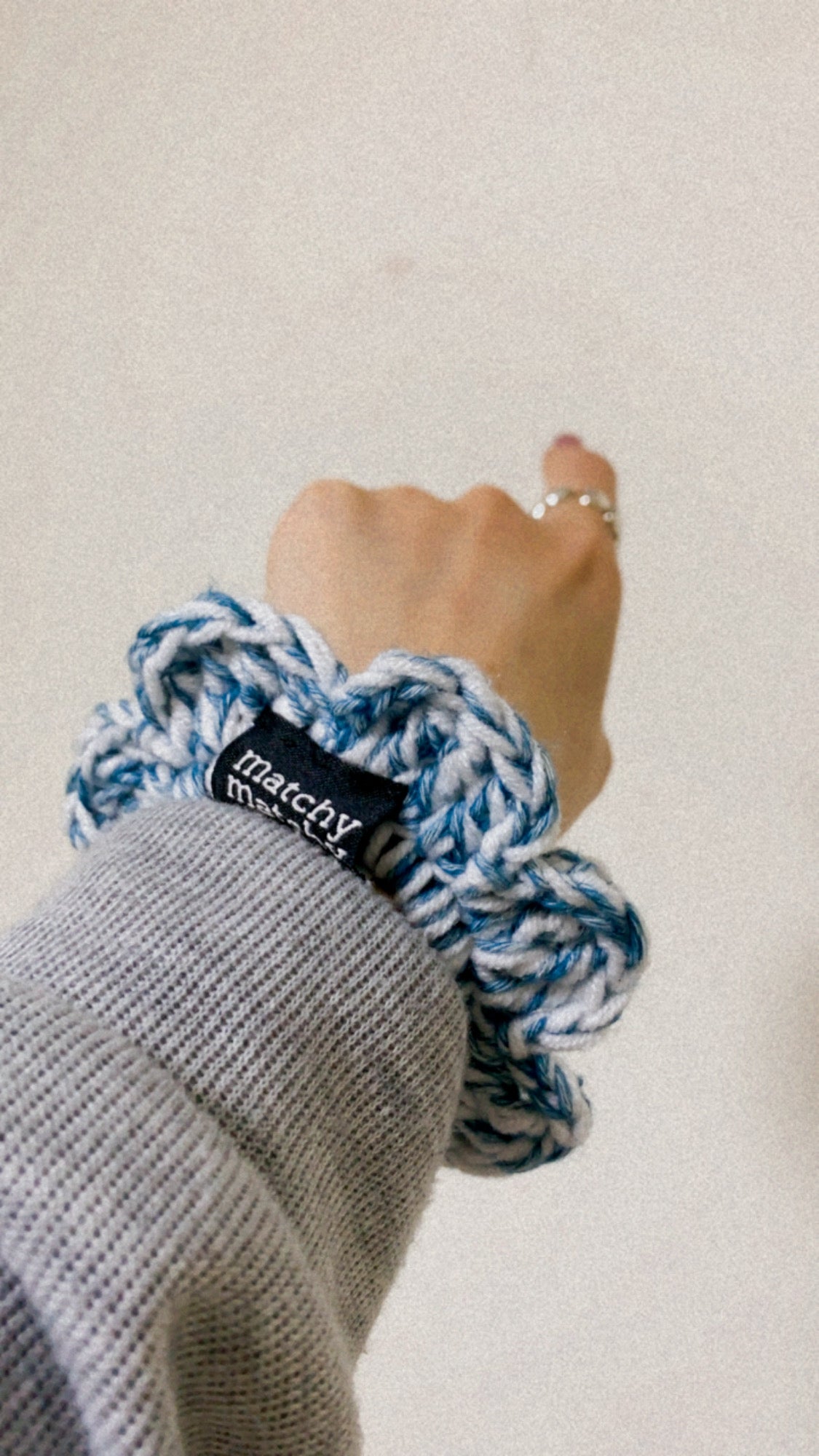 Flower Scrunchie