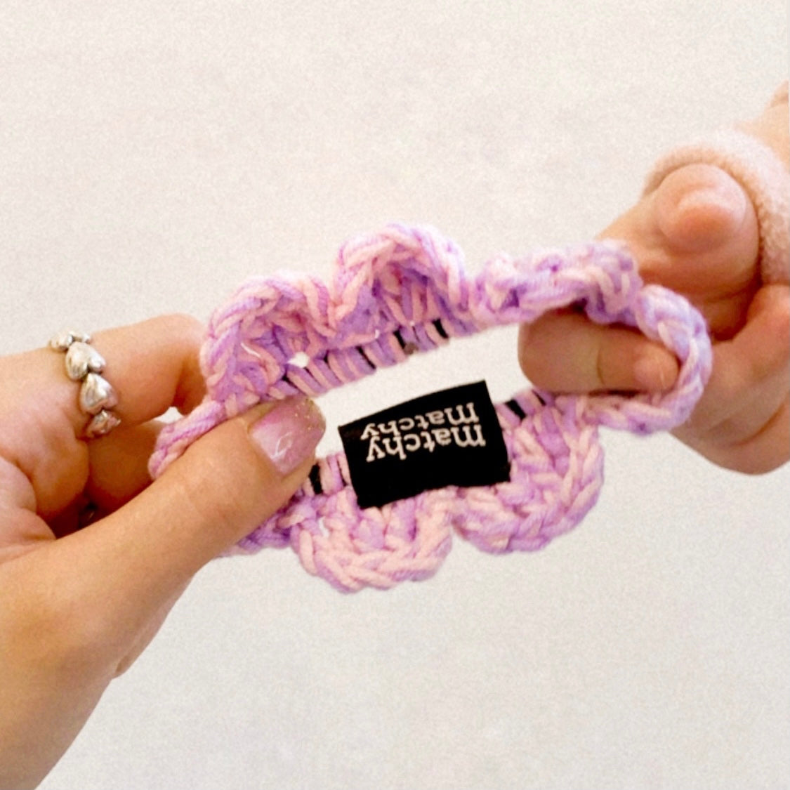 Flower Scrunchie