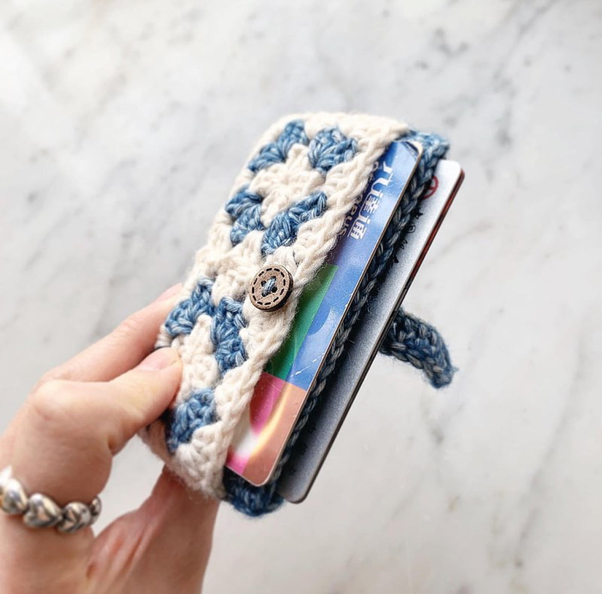 方格卡片套 CARD HOLDER