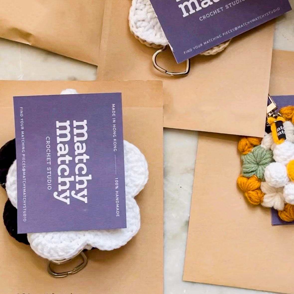 FLOWER Key Holder 花花鎖匙套 (花瓣之間不同色)