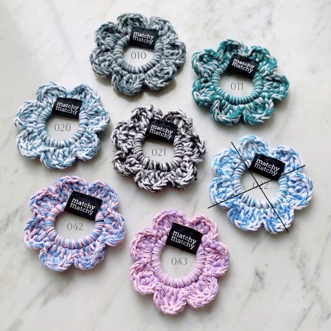 Flower Scrunchie