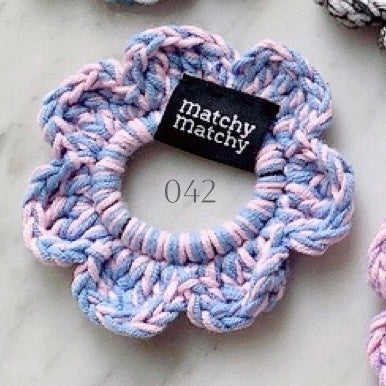 Flower Scrunchie