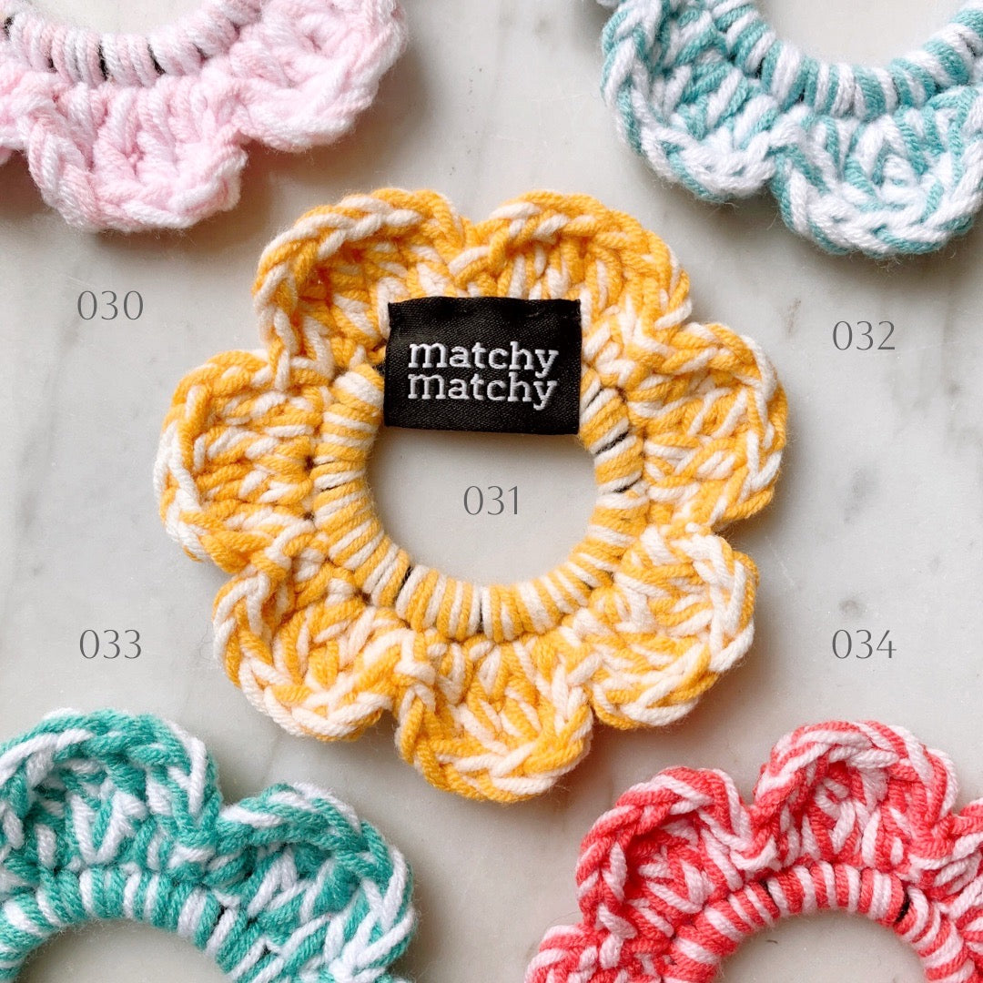 Flower Scrunchie