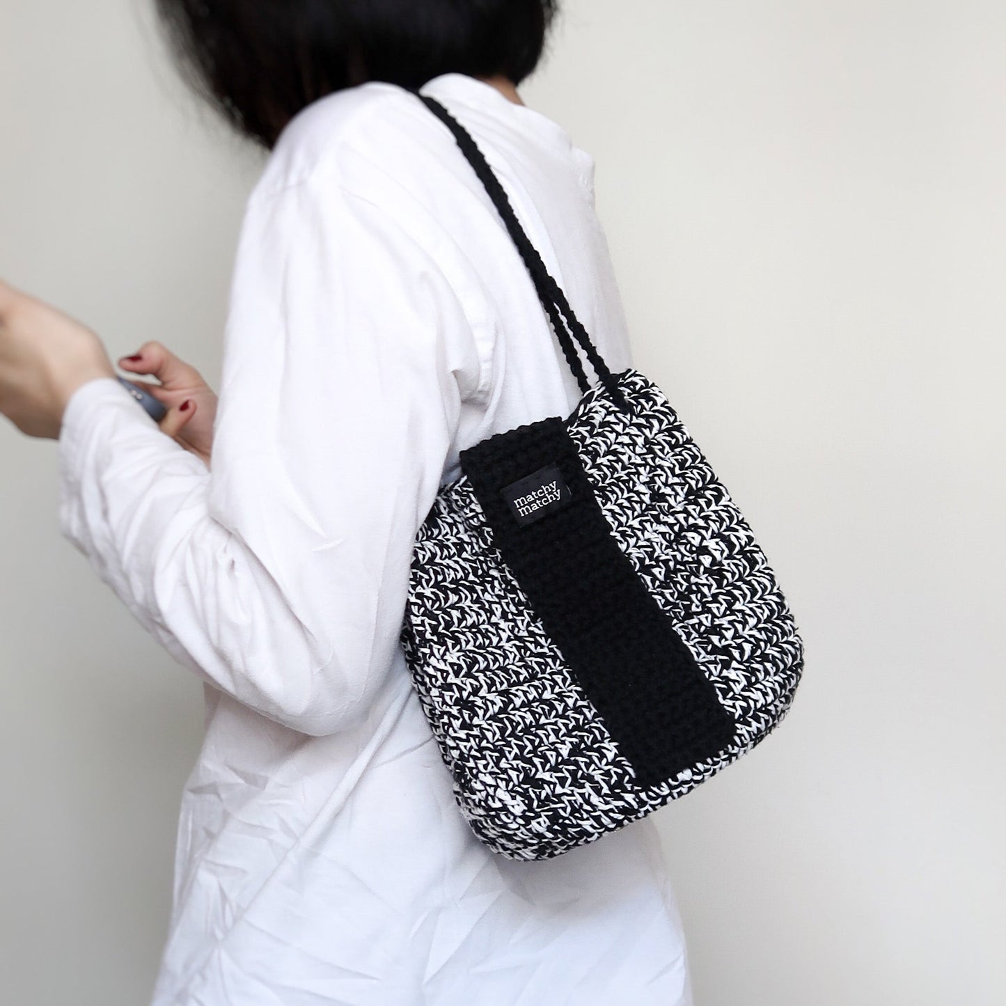 自選色 | 混色圓桶袋 4 ways Bucket Bag
